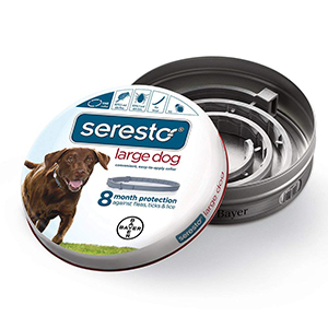 Bayer Animal Health Seresto Flea and Tick Collar for Large Dogs
