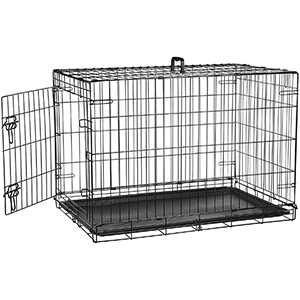 petsourcing-Single Door & Double Door Folding Metal Dog Crate