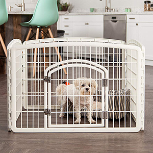 IRIS Pet Playpen with Door-petsourcing