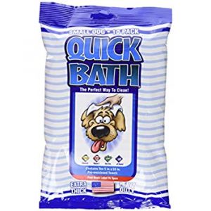 International Veterinary Sciences IVS Quick Bath Pet Wipes